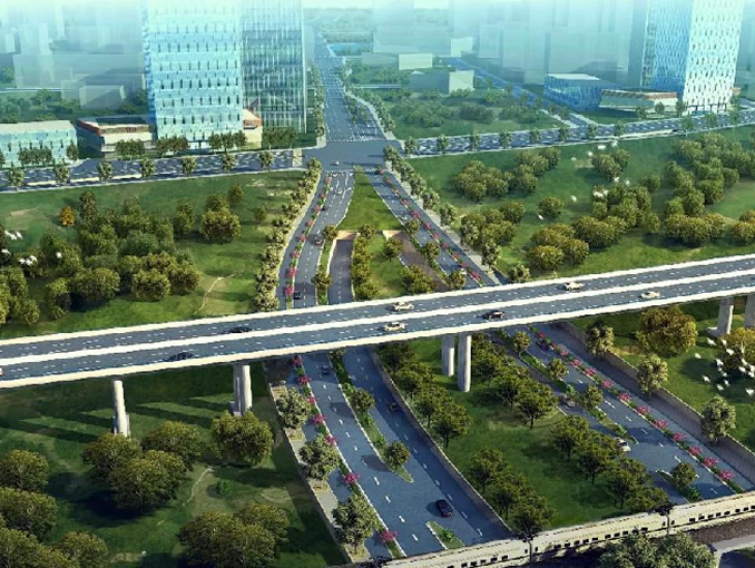 杭州市錢(qián)江世紀(jì)城亞運(yùn)村片區(qū)市政基礎(chǔ)設(shè)施建設(shè)工程(一期)——奔競(jìng)大道(鴻寧路—緯五路)工程